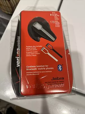 Verizon Wireless Jabra VBT135 Silver/Black Ear-Hook Headsets • $9.99