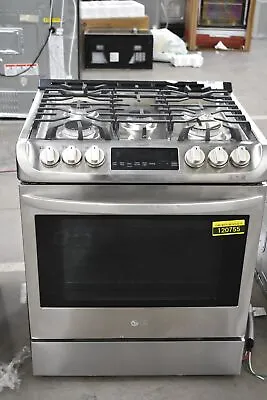 LG LSG4511ST 30  Stainless Slide In 5 Burner Gas Range #120755 • $849