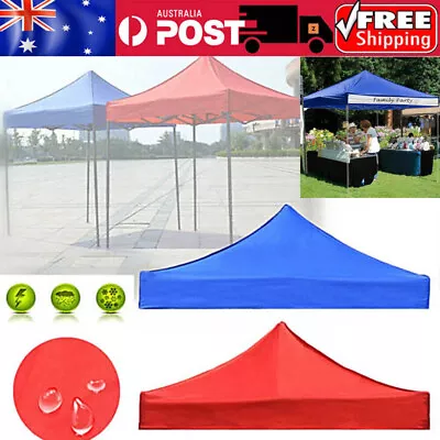 Garden BBQ Gazebo Top Cover Cloth Roof Replacement Fabric Tent Canopy 2x2m • $33.28