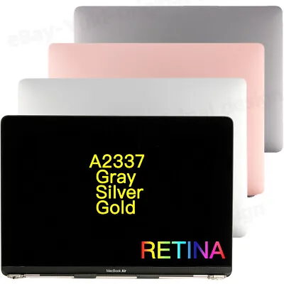 NEW For Apple MacBook Air A2337 M1 LCD Screen Display Gray Silver Gold Assembly • $165.83