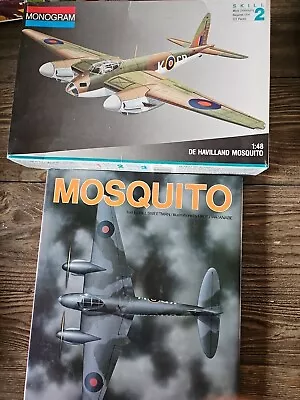 NEW Monogram De Havilland Mosquito 1/48 Model Aircraft Kit 5478 W/ Watanabe Book • $48