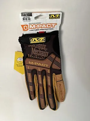 Mechanix Wear DuraHide Leather M-Pact Gloves LMP-75-010   --NEW-- • $31