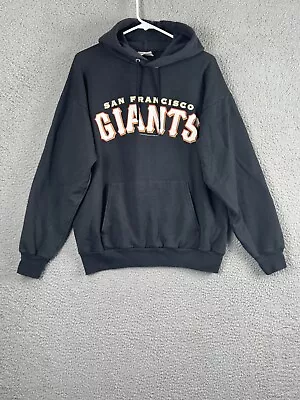San Francisco Giants Sweatshirt L Black Pullover  MLB Baseball Hoodie • $18