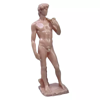 3D Print 3base X 9.25 Inches Tall Hand Painted Acrylic David Of Michelangelo • $55