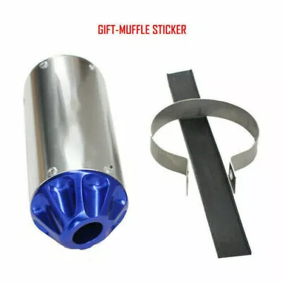 28mm Blue Exhaust Muffler 4 Chinese 50cc -125cc TTR KLX CRF Moped Scooter • $19.08