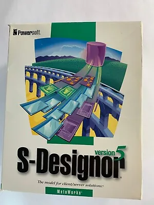 Powersoft S Designor 5 Sealed Windows AppModeler Visual Basic New • $75