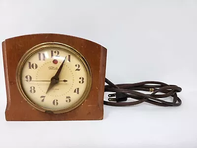 Vintage Telechron Electric Alarm Clock Model 7H157 Clock Runs Great • $34.99