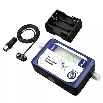 £19.79 • Buy DVB-T Finder Digital Aerial Terrestrial TV Antenna Signal Strength Tester Meter