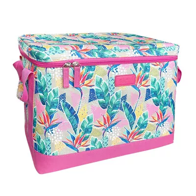 Sachi 181 Botanical 23L/35.5cm Insulated Bag Food/Drink Cooler Cube Leakproof • $22