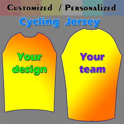 Customized Cycling Jersey Bib Short Moto MTB Shirt Clothing Jacket Personalized • $29.99