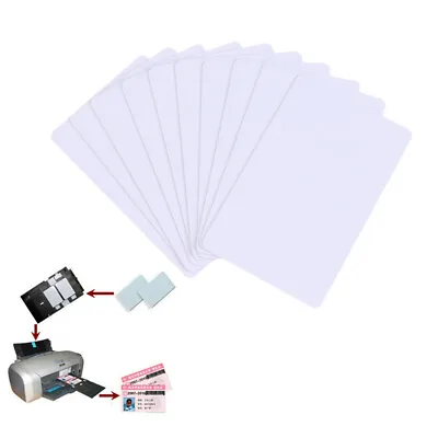 £4.22 • Buy 10pcs Printer Inkjet PVC Card ID Card Printable For L805 L850 L-u-