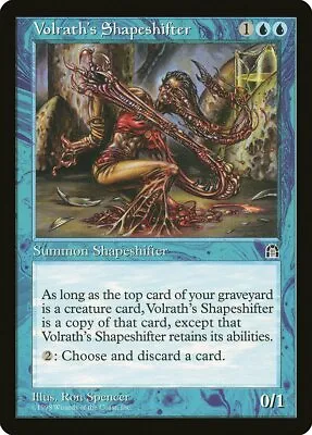 Volrath's Shapeshifter Stronghold HEAVILY PLD Blue Rare MAGIC MTG CARD ABUGames • $3.59