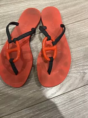 $200 • Buy Hermes Flat Sandals 