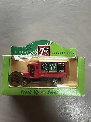 Lledo 7up Limited Edition Model 1926 Red Dennis Delivery Van  No SL660002. • £10