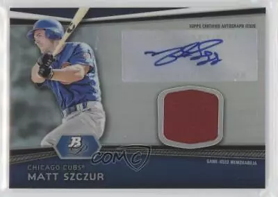 2012 Bowman Platinum Auto Relic Matt Szczur #AR-MS Auto • $4.73