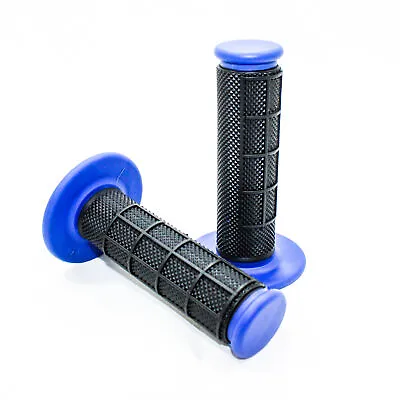 BLUE Soft 24mm 22mm Handle Bar Hand Grips 110cc 125cc 140cc PIT Trail Dirt Bike • $22.28