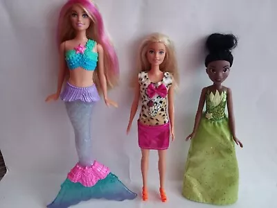 Barbie Dreamtopia Twinkle Lights Mermaid Doll Along With Two Other Dolls • $19.99