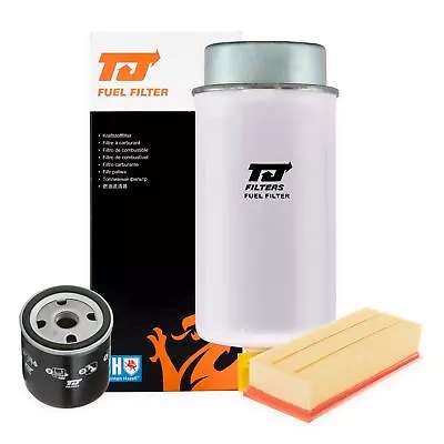 TJ Filters Service Kit Air Filter + Fuel Filter + Oil Filter Fits Renault Laguna • £53.97