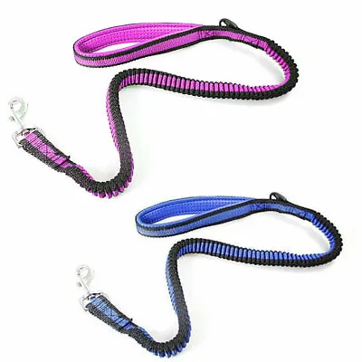£7.99 • Buy Running Pet Belt Bungee Rope Collar Dog Lead Jogging Leash Strong Clip Elastic