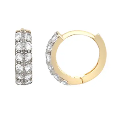 Huggie Earrings 9ct Yellow Gold • £133.08