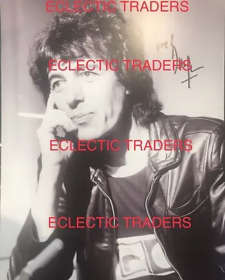 Bill Wyman SIGNED & INSC 8x10 Photo. Rolling Stones Jagger Rock Music Beatles • $159.95