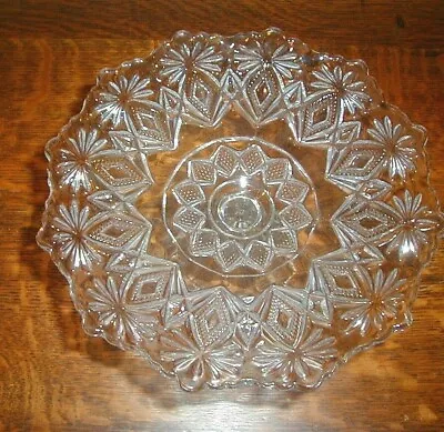 U.S. Glass No. 15046 VICTOR Compote SHOSHONE 1896 Eapg Pattern Glass • $14.99