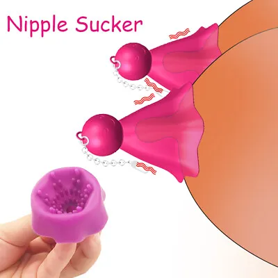 Breast Enhancer Sucker Female Enlargement Pump Suction Nipple Massager • $6.98