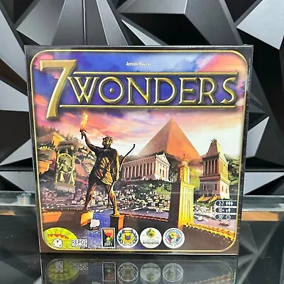 New Sealed 7 Wonders Strategy Game By Antoine Bauza Repos Production • $34.99