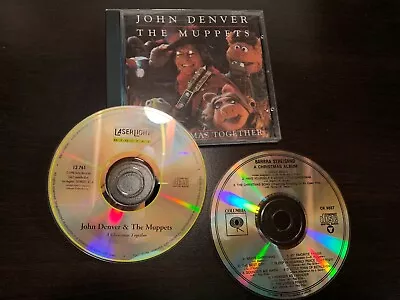 John Denver The Muppets A Christmas Together Cd 1998 Bonus Cd Streisand Christma • $9.99