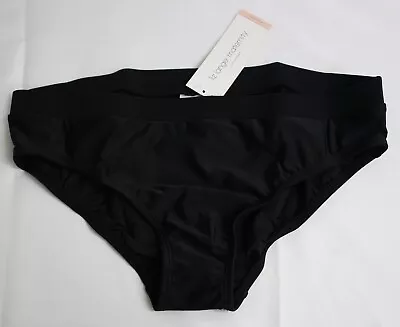 Liz Lange Maternity Target Swimsuit Swim Black Bikini Brief Bottoms ONLY NEW • $9.99