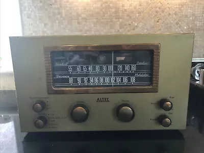 Altec Lansing Model 303C AM/FM Phono PreAmplifier Tube Tuner • $407.99