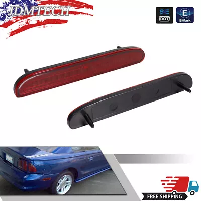 Euro Style Red Lens Rear Side Marker Light Reflectors For 1994-1998 Ford Mustang • $16.99