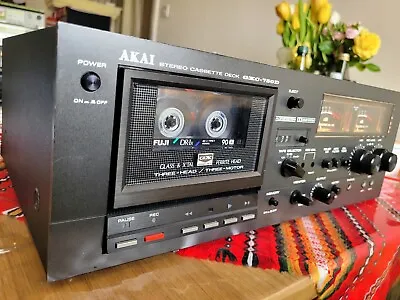 £349 • Buy Akai GXC-750D 3 Head Cassette Tape Deck 