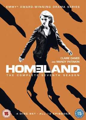 Homeland: The Complete Seventh Season DVD (2018) Claire Danes Cert 15 4 Discs • £12.04