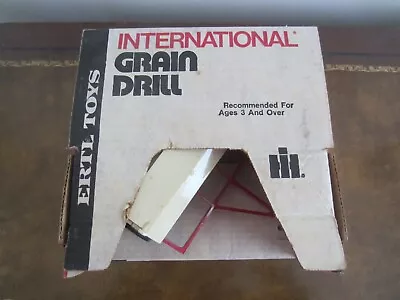 Vintage Ertl International Grain Drill 1:16 With Box NIB #448 • $70