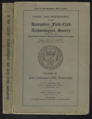 Hampshire Field Club & Archaeological  Society Saint Catherine's Hill Winchester • £20