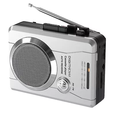 AM/FM Portable Pocket Radio And Voice Audio Personal Cassette Recorder Player • $24.99