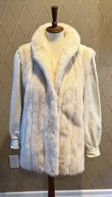 Vintage/Antique Two Blonde Mink Coats Size Women's Small Beige • $251.53