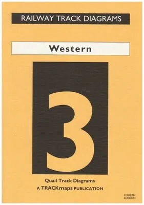 Railway Track Diagrams - Book 3: Western: Pt. 3 Paperback Book The Cheap Fast • £4.49