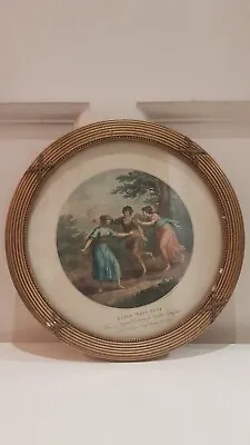 Angelica Kauffman  Blind Man's Buff  Original 18th Century Print • £90