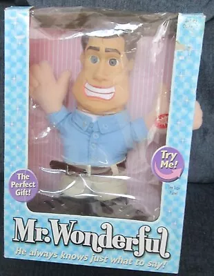 Mr Wonderful Doll Funny Romantic 12  Talking Hunk The Perfect Man In A Box • $24.99