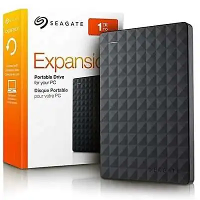 Seagate Expansion 500G 1TB 2TB External USB 3.0 Portable Hard Drive STEA1000400 • $49.98