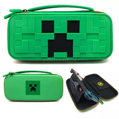 Minecraft Carry Protective Case Storage Pouch Bag Card For Nintendo Switch/ Oled • $38.14