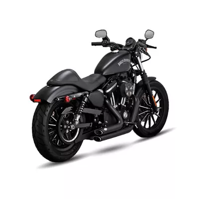 Vance & Hines PCX Shortshots Staggered 2-into-2 Full Exhaust System Black #47333 • $899.99