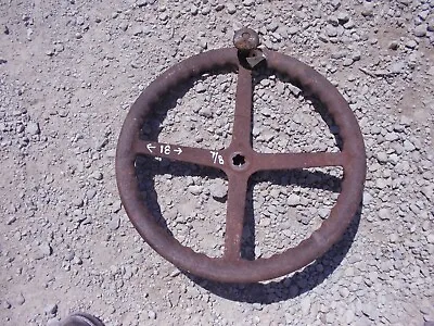 McCormick Farmall VINTAGE Steel 18  Steering Wheel 7/8  Center Hole • $69.95