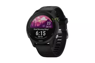 Garmin Forerunner 255 Music Smart Sports Watch (Black) Smart Watches Phones • $511.36