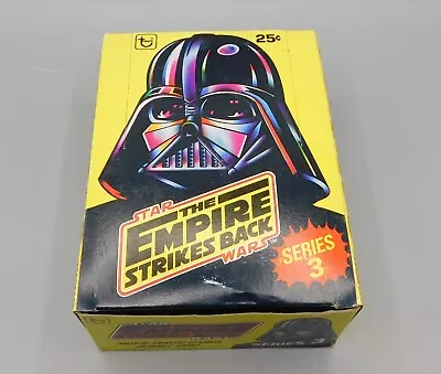 1980 Topps Star Wars THE EMPIRE STRIKES BACK Full Box 36 Sealed Packs Series 3 • $515