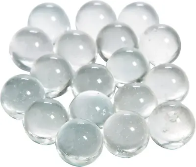 Clear Glass Marbles For Vases Bulk Round 500 Pieces • $22.08