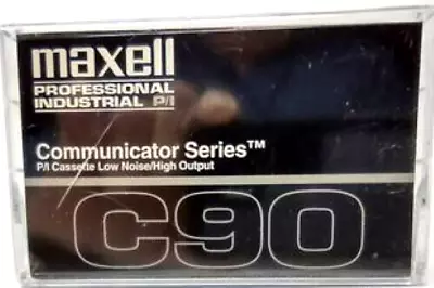 Maxell Communicator Series C90 Blank Audio Cassette Tape Sealed • $3.25