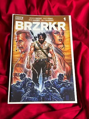 Brzrkr #1~Mark Brooks Trade Dress~Keanu Reeves Garney Kindt Story Art~NM • $0.85
